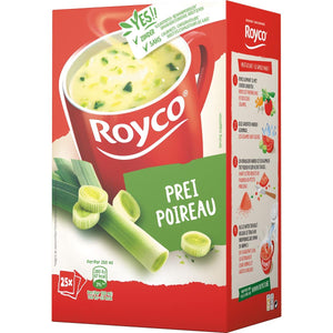Royco - Minutensuppe klassischer Lauch, Packung mit 25 Beuteln