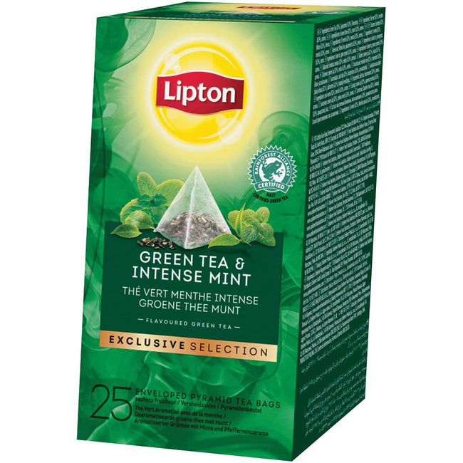 Lipton Tea Company - Thé Exclusif thé vert menthe 25x2gr