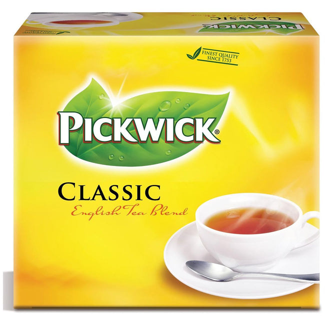 Pickwick - thé, mélange de thé anglais, costume de 100 morceaux, 2 g par sac