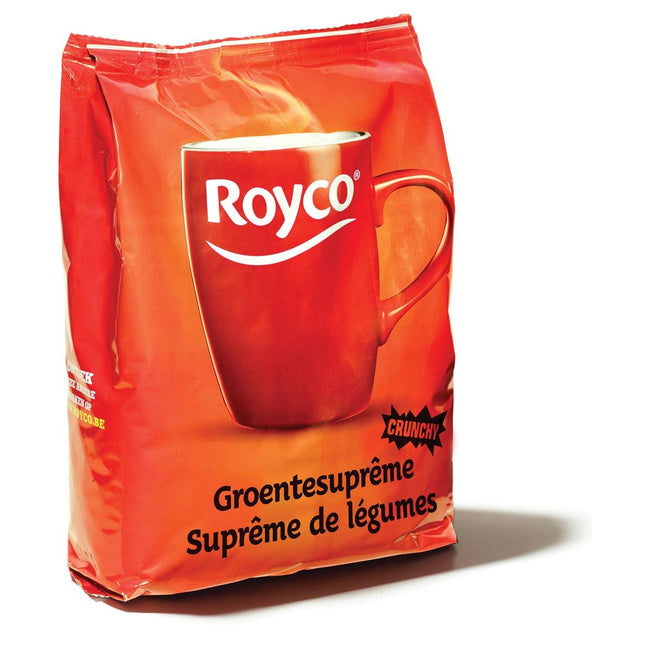 Royco -  Minute Soup groentensuprême, voor automaten, 140 ml, 90 porties