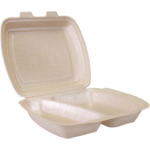 Klika - Bak | PP | 2-vaks | menubox | 240x205x70mm | beige | 50 stuks