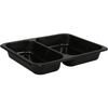 Klika -  Bak | PP | 2-vaks | menubak | 227x178x49mm | zwart | 500 stuks