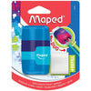 Maped - Bleistiftspitzer + Radiergummi Connect Soft Touch, im Blister
