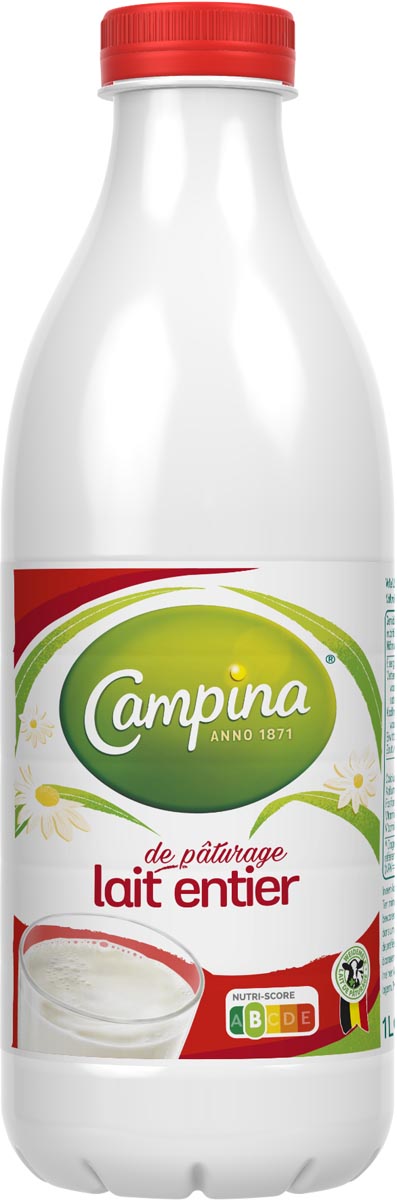 Campina - Vollmilch, 1 Liter, 6er Pack