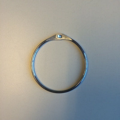 Klika - Anneau d'articles diamètre 60 mm galvanisé brillant 130 pièces