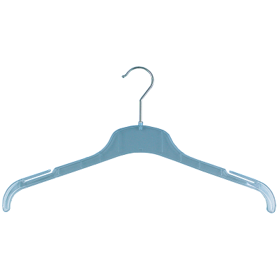 Klika - Cintre transparent 38cm plat 380 pièces