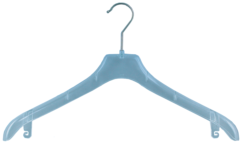 Klika - Cintre transp courbé 32cm 230 pièces