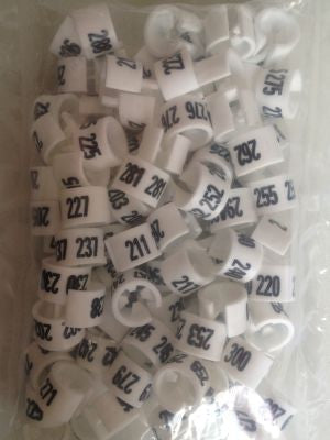 Klika - Collection série MINI blanc numéro 201-300