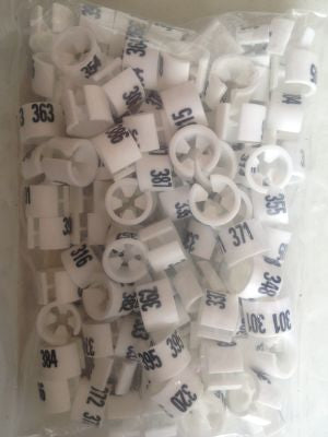 Klika - Collection série MINI blanc numéro 301-400