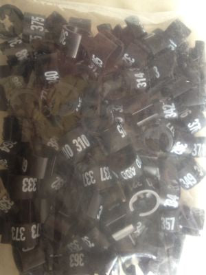 Klika - Kollektionsserie MINI schwarz Nummer 301-400