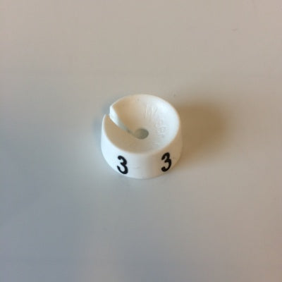 Klika - MB weiß/schwarz 3 für einen Kleiderbügel