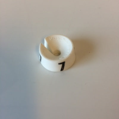 Klika -  MB wit/zwart 7 voor op kledinghanger