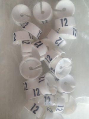 Klika - MB blanc/noir 12 pour sur cintre