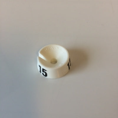 Klika -  MB wit/zwart 15 voor op kledinghanger