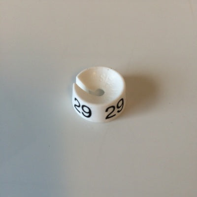 Klika -  MB wit/zwart 29 voor op kledinghanger