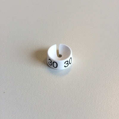 Klika - MB blanc/noir 30 pour sur cintre