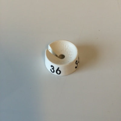 Klika -  MB wit/zwart 36 voor op kledinghanger