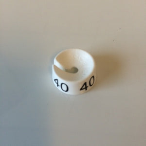 Klika -  MB wit/zwart 40 voor op kledinghanger