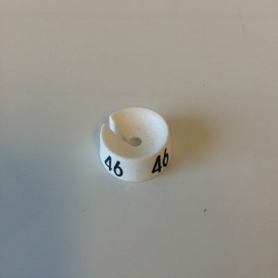 Klika -  MB wit/zwart 46 voor op kledinghanger
