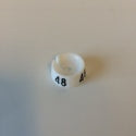 Klika -  MB wit/zwart 48 voor op kledinghanger