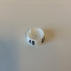 Klika -  MB wit/zwart 48 voor op kledinghanger