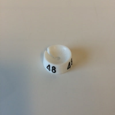 Klika -  MB wit/zwart 48 voor op kledinghanger