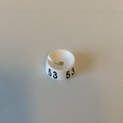Klika -  MB wit/zwart 53 voor op kledinghanger