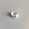Klika -  MB wit/zwart 55 voor op kledinghanger