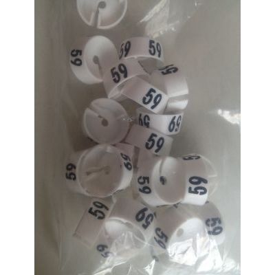 Klika - MB weiß/schwarz 59 für einen Kleiderbügel