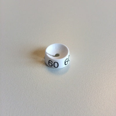 Klika -  MB wit/zwart 60 voor op kledinghanger