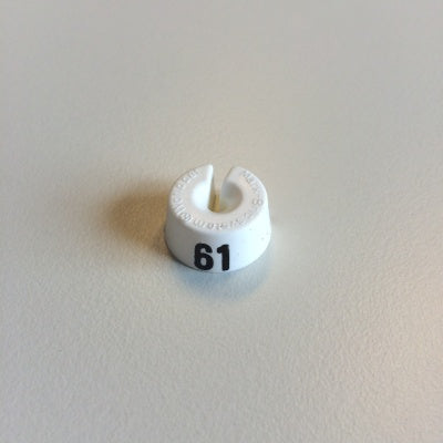 Klika -  MB wit/zwart 61 voor op kledinghanger