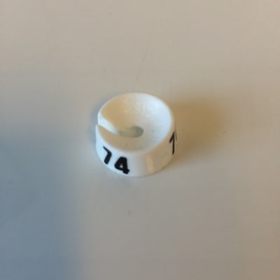 Klika - MB weiß/schwarz 74 für einen Kleiderbügel