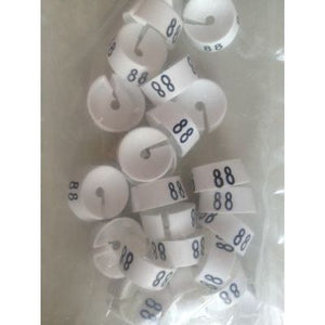 Klika -  MB wit/zwart 88 voor op kledinghanger