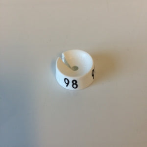 Klika -  MB wit/zwart 98 voor op kledinghanger