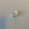 Klika -  MB wit/zwart 102 voor op kledinghanger