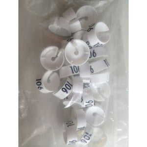 Klika -  MB wit/zwart 106 voor op kledinghanger