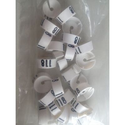 Klika - MB weiß/schwarz 118 für einen Kleiderbügel