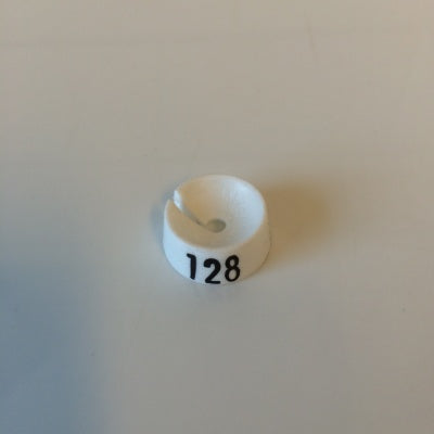 Klika -  MB wit/zwart 128 voor op kledinghanger