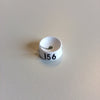 Klika -  MB wit/zwart 156 voor op kledinghanger