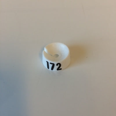 Klika -  MB wit/zwart 172 voor op kledinghanger