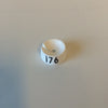 Klika -  MB wit/zwart 176 voor op kledinghanger