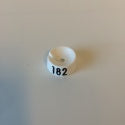 Klika -  MB wit/zwart 182 voor op kledinghanger