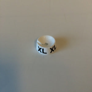 Klika -  MB wit/zwart XL voor op kledinghanger