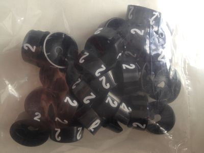 Klika -  MB zwart/wit 2 voor op kledinghanger