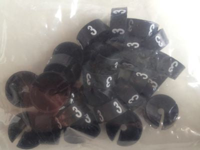 Klika - MB schwarz/weiß 3 für einen Kleiderbügel