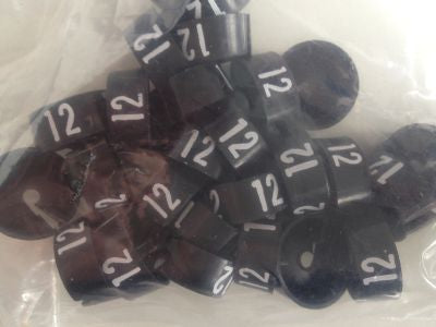 Klika - MB schwarz/weiß 12 für den Kleiderbügel