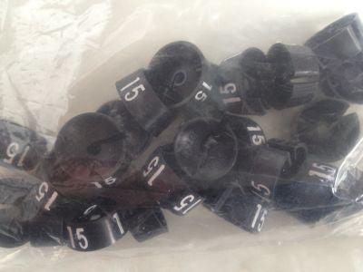 Klika -  MB zwart/wit 15 voor op kledinghanger