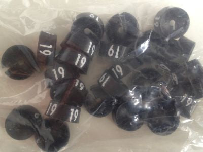 Klika -  MB zwart/wit 19 voor op kledinghanger