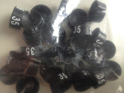 Klika - MB schwarz/weiß 35 für den Kleiderbügel