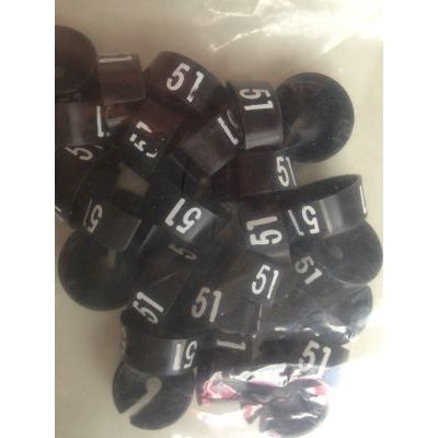 Klika -  MB zwart/wit 51 voor op kledinghanger